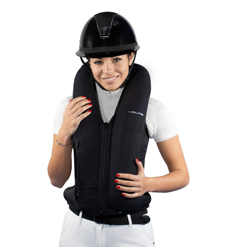 Airbag jāšanas veste Helite drošības aprīkojums