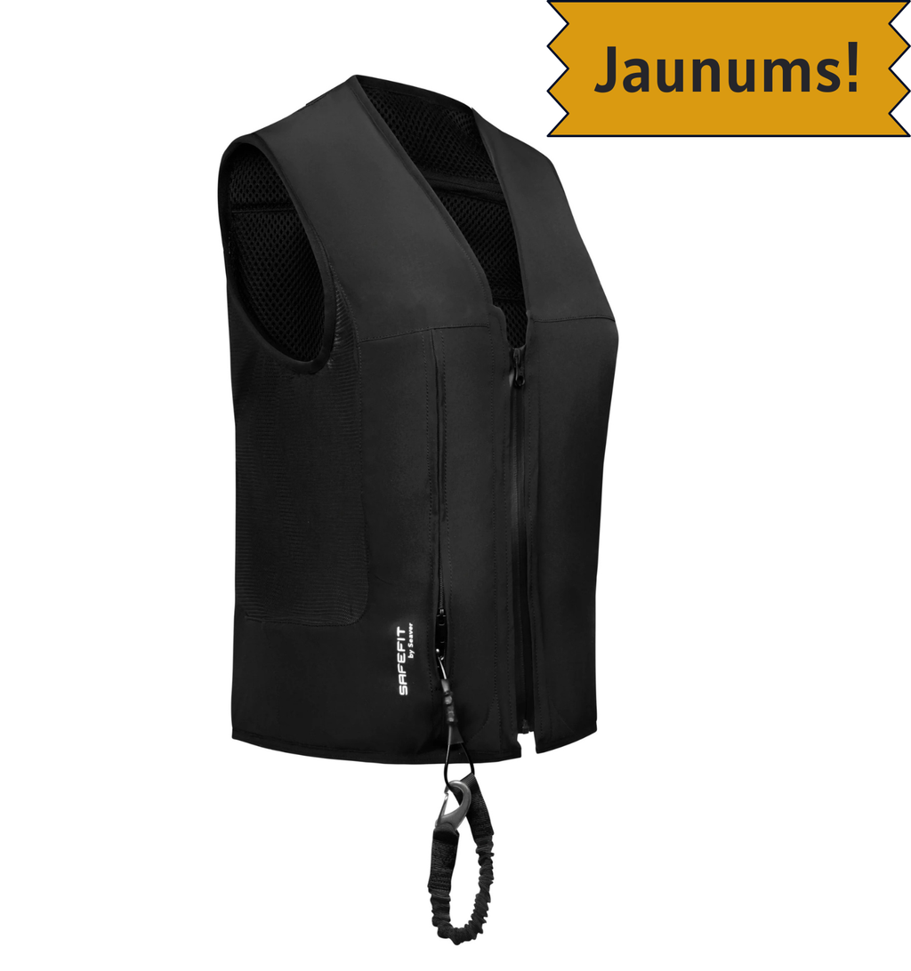 SEAVER Safefit Airbag Jāšanas Veste | Viegla, Elpojoša un Droša