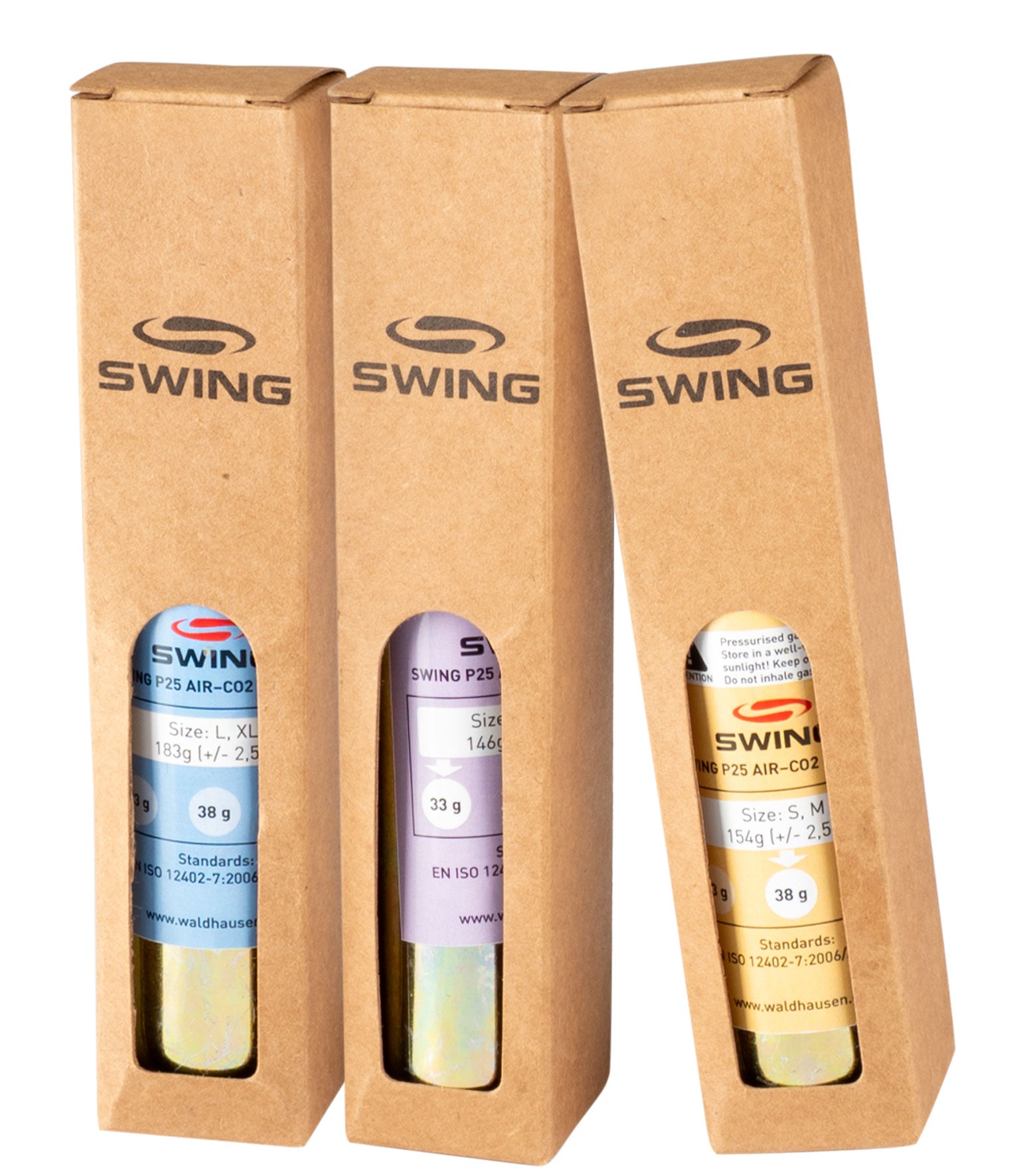 CO2 gāzes kartridžs - SWING airbag vest P25 AIR