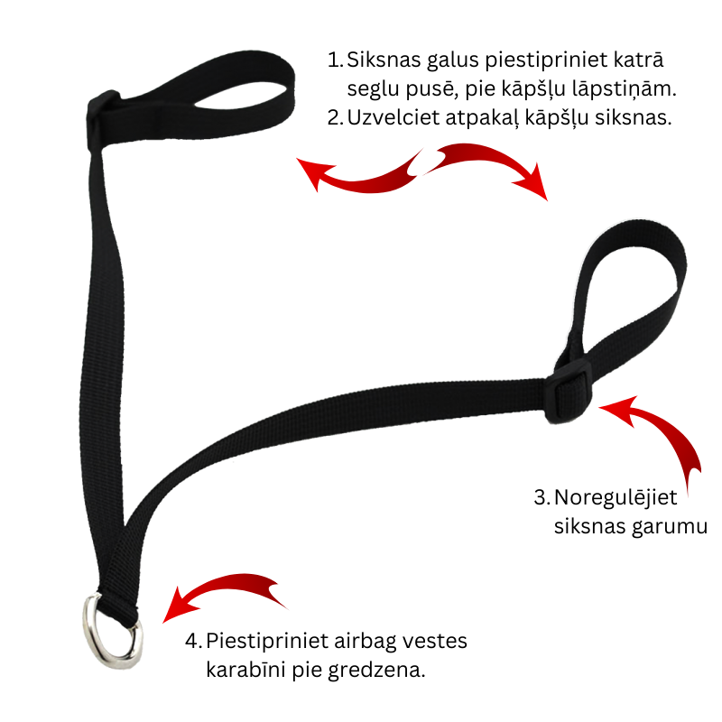 Helite airbag seglu siksna 2